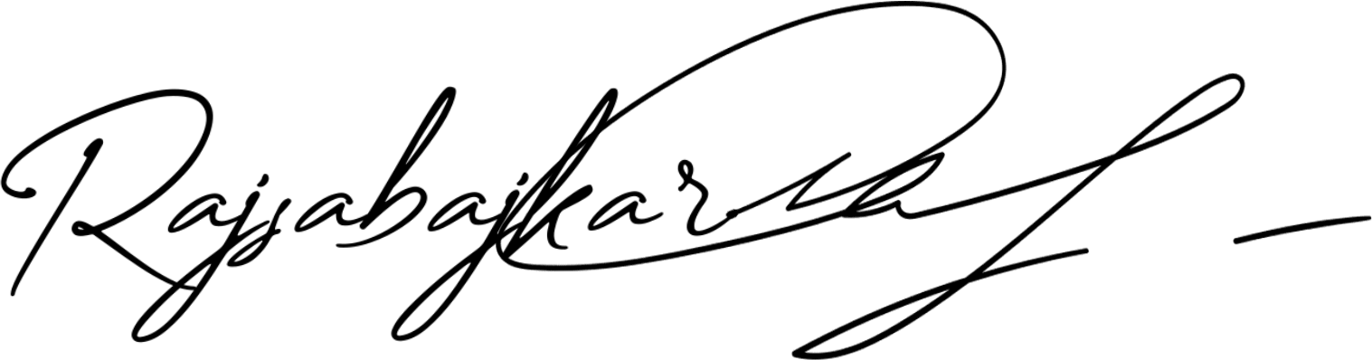 Raj Sabajkar signature